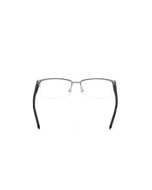 Guess Black Gu50191 009 Optical Frames Metal Squared Normal for men
