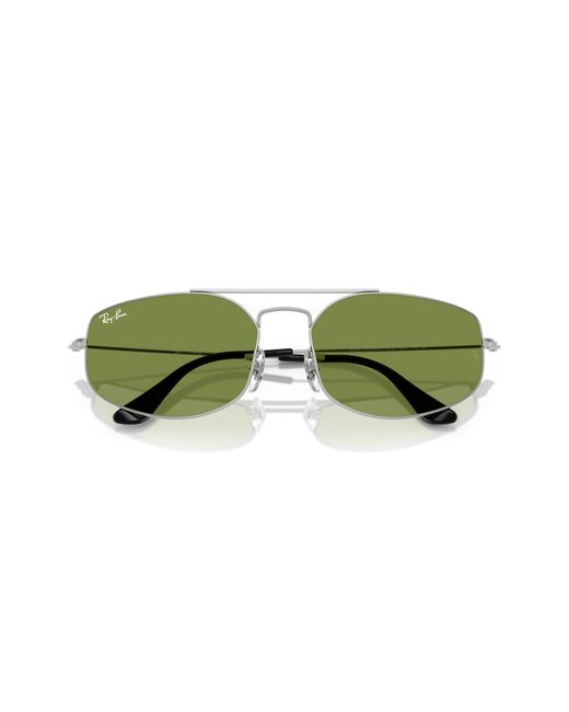 Ray-Ban Explorer V Sunglasses Frame Green Lenses