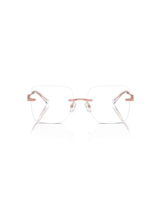 Michael Kors Black Mk3078 Giverny 1108 Optical Frames Metal Transparent Squared Normal