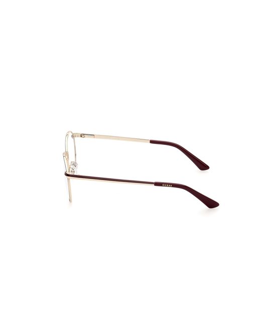 Guess Black Gu2868 071 Optical Frames Metal Round Normal