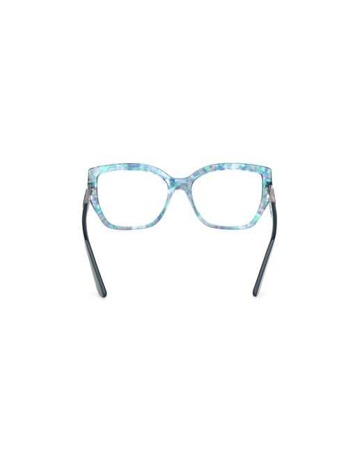 Guess Black Gm50055 89 Optical Frames Acetate Squared Normal