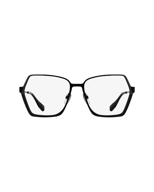 Karl Lagerfeld Black Kl368 001 Optical Frames Metal Squared Normal