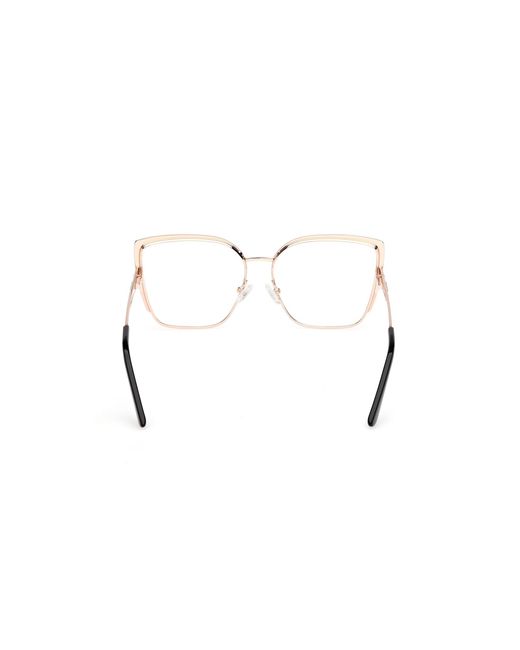 Guess Black Gu50249 028 Optical Frames Metal Squared Normal