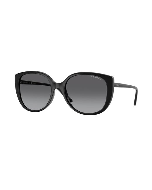 Vogue Eyewear Black Vo5623S W44/T3 Sunglasses Nylon Butterfly Polarized Shaded
