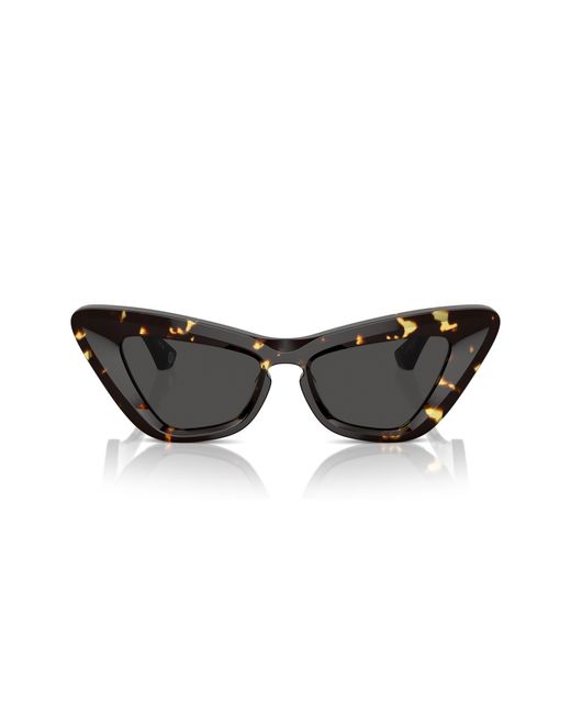 Burberry Black Be4421U 410687 Sunglasses Acetate Cat Eye Normal