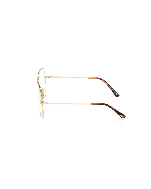 Tom Ford Black Ft6048-B 030 Optical Frames Metal Squared Normal