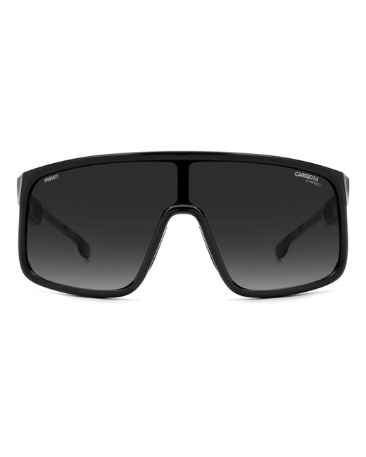 Carrera DUCATI Black Carduc 017/S 807/9O Sunglasses Plastic Mask Shaded for men