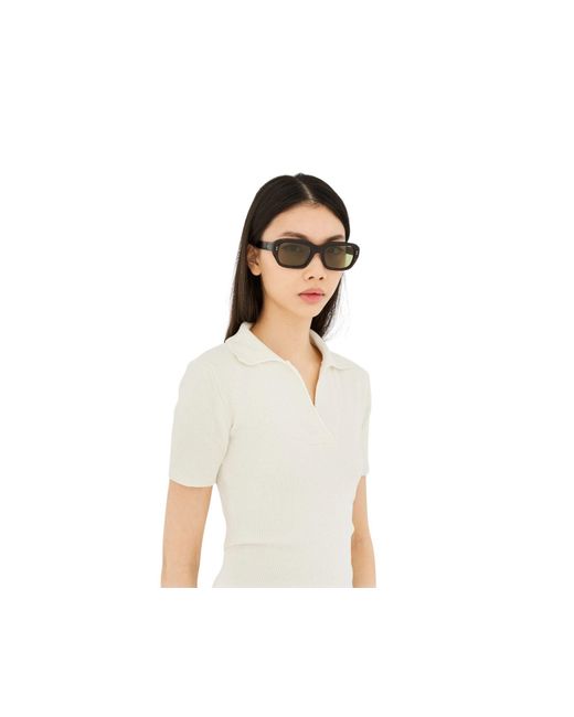 Retrosuperfuture Black Rhp Miles 3627 Sunglasses Acetate Squared Normal