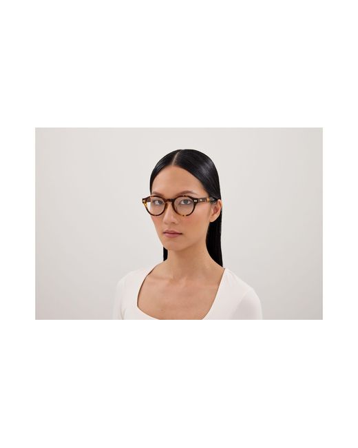 Bottega Veneta Black Bv1444Oa 002 Optical Frames Acetate Transparent Round