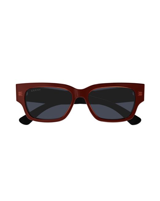 Gucci Black Gg1794S 003 Sunglasses Acetate Squared for men