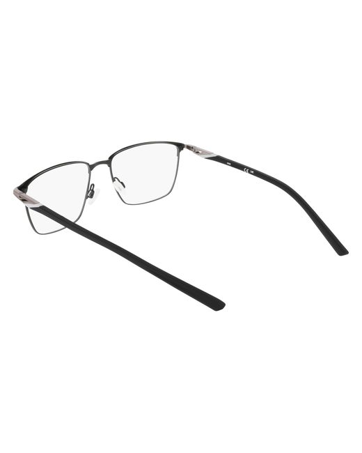 Nike Black 6066 001 Optical Frames Titanium Squared Normal for men