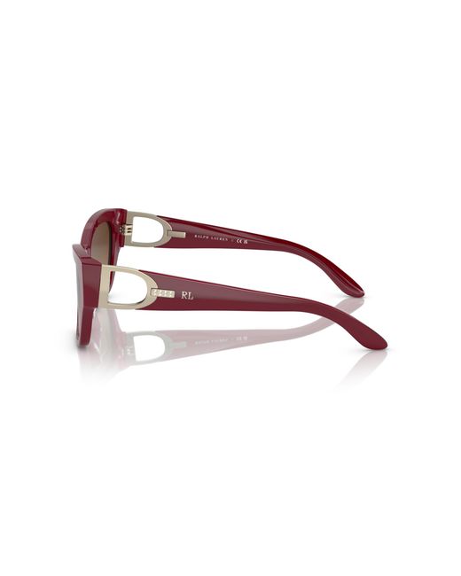 Ralph Lauren Black Rl8206U The Audrey 591274 Sunglasses Plastic Butterfly Shaded