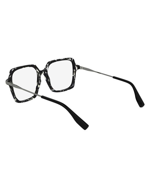 Karl Lagerfeld Black Kl6172 016 Optical Frames Acetate Squared Normal