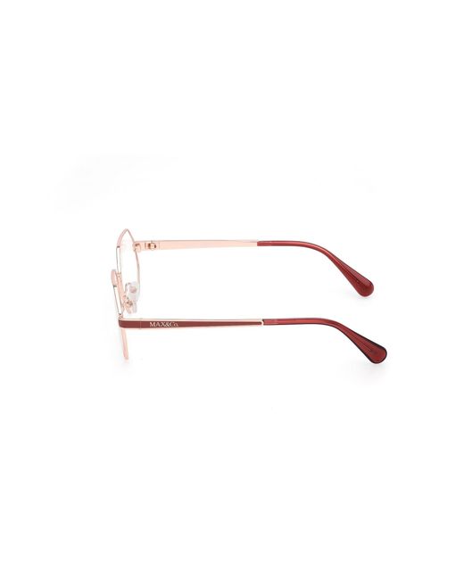 MAX&Co. Black Mo5163 033 Optical Frames Metal Geometric Normal