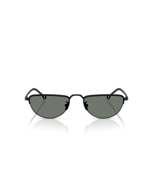 Giorgio Armani Black Ar6166J 300111 Sunglasses Steel Butterfly Normal for men