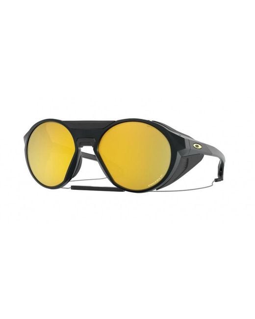 Oakley Black Oo9440 Clifden 944007 Sunglasses Plastic Round Polarized Prizm for men
