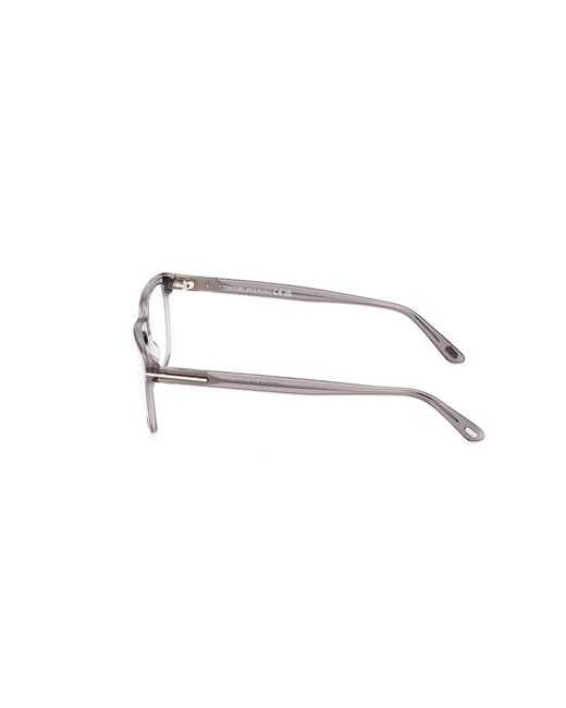 Tom Ford Black Ft5818-B 020 Optical Frames Acetate Squared Normal for men