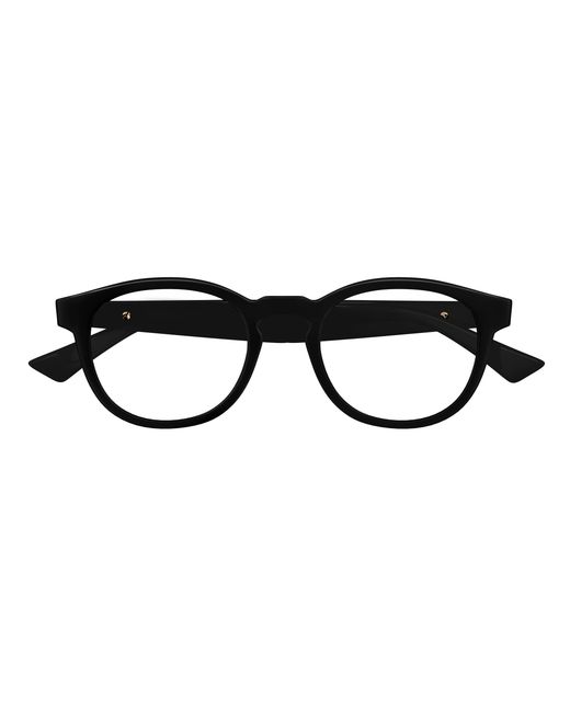 Bottega Veneta Black Bv1339Ok 001 Optical Frames Acetate Transparent Round
