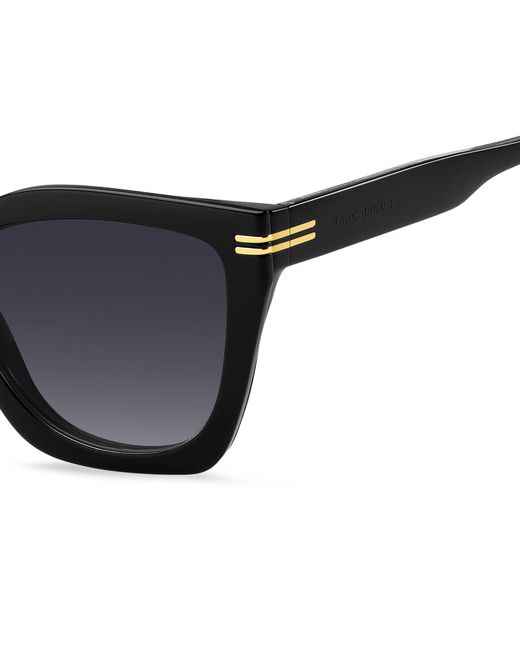 Marc Jacobs Black Mj 1113/Cs 807/9O Sunglasses Acetate Squared Normal Shaded