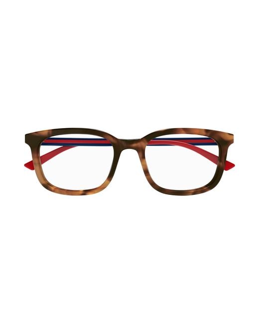 Gucci Black Gg1928O 003 Optical Frames Acetate Transparent Squared for men