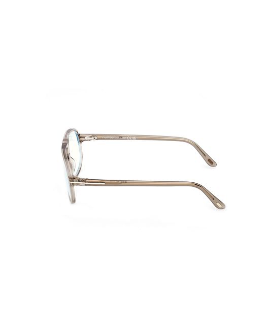 Tom Ford Black Ft6082-B 051 Optical Frames Acetate Squared Normal for men
