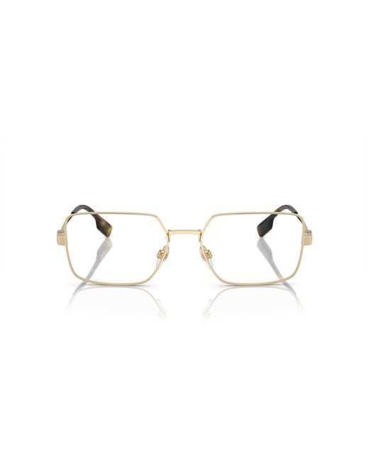 Burberry Black Be1380 1109 Optical Frames Steel Transparent Squared Normal for men