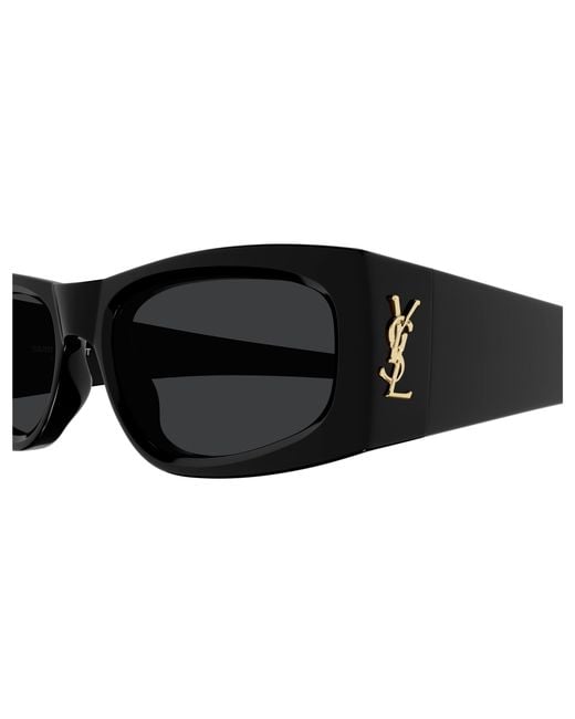 Saint Laurent Black Sl M140 001 Sunglasses Acetate Squared