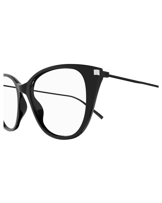 Saint Laurent Black Sl 627 001 Optical Frames Acetate Transparent Cat Eye