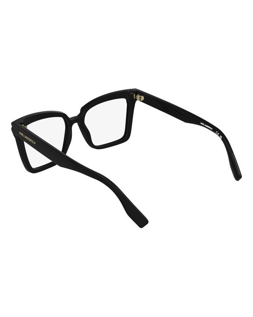 Karl Lagerfeld Black Kl6240 001 Optical Frames Acetate Squared Normal