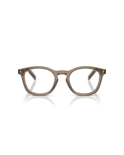 Prada Black Pr C04V 18T1O1 Optical Frames Acetate Pillow Normal for men
