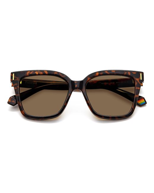 Polaroid Black Pld 6192/S 086/Sp Sunglasses Plastic Squared Polarized