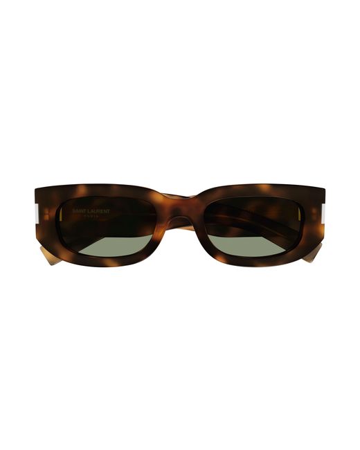 Saint Laurent Black Sl 697 002 Sunglasses Acetate Round