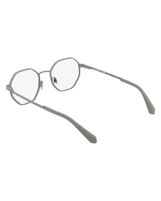 Calvin Klein Black Ckj25211 718 Optical Frames Metal Squared Normal