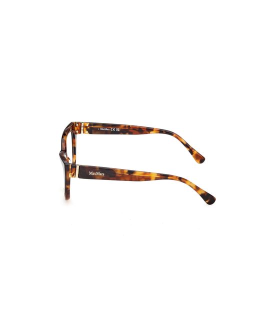Max Mara Black Mm5228 056 Optical Frames Acetate Cat Eye Normal