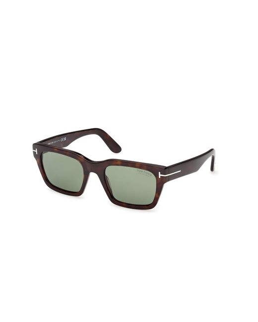 Tom Ford Black Ft1333 Andy-02 52R Sunglasses Acetate Squared Polarized for men