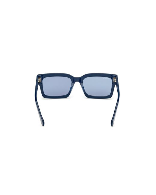 MAX&Co. Blue Mo0132 90V Sunglasses Acetate Squared Normal