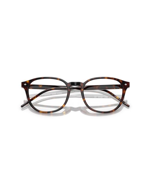 Giorgio Armani Black Ar7259 5879 Optical Frames Acetate Transparent Pantos Normal for men
