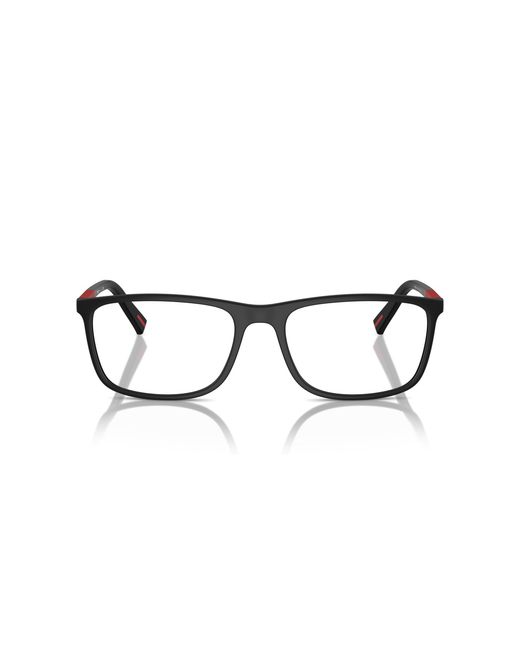 Prada Linea Rossa Black Ps 03Qv Dg01O1 Optical Frames Injected Squared Normal for men