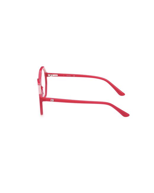 Guess Black Gu2951 075 Optical Frames Acetate Geometric Normal
