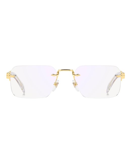 David Beckham Black Db 7116 Loj/2Y Optical Frames Metal Squared for men