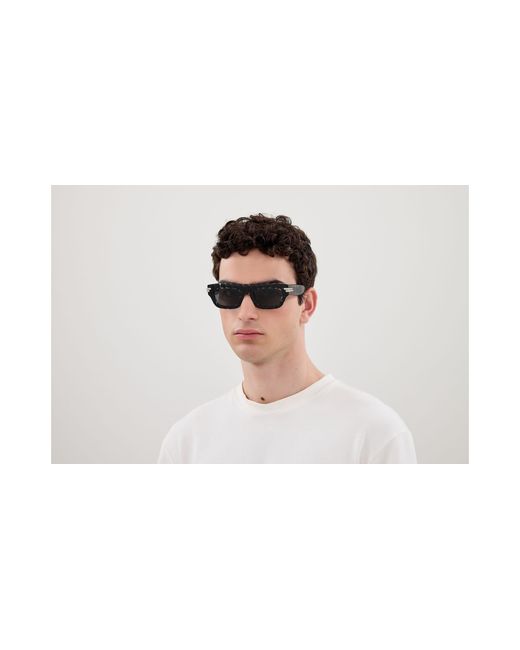 Bottega Veneta Black Bv1321S 005 Sunglasses Acetate Squared