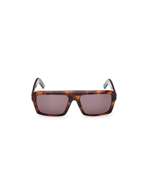 Adidas Black Or0133 52E Sunglasses Acetate Squared Normal