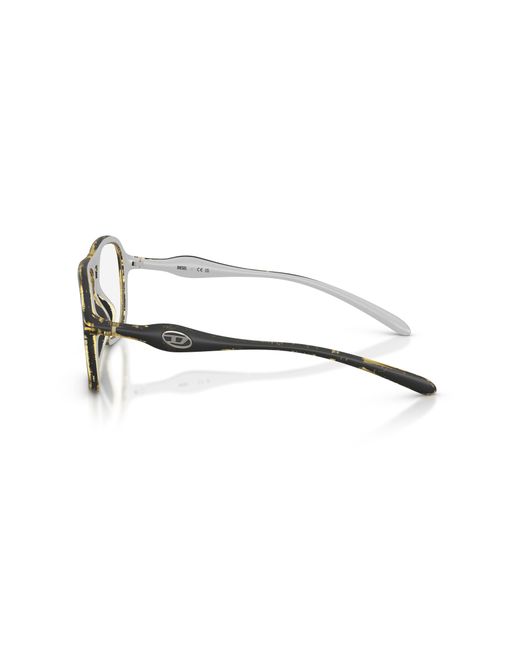 DIESEL Black Dl6008U 2030 Optical Frames Injected Round Normal
