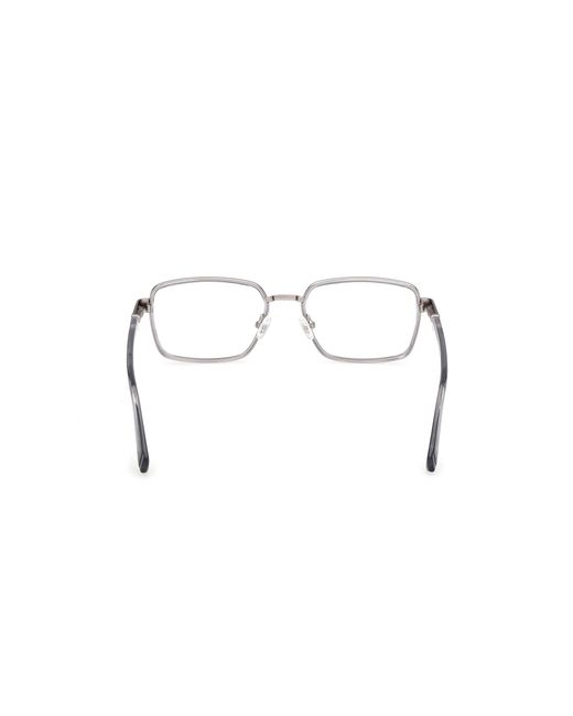 Guess Black Gu50372 020 Optical Frames Metal Squared Normal for men