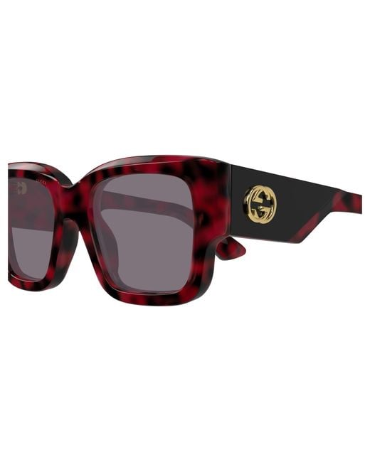 Gucci Black Gg1663S 003 Sunglasses Acetate Squared