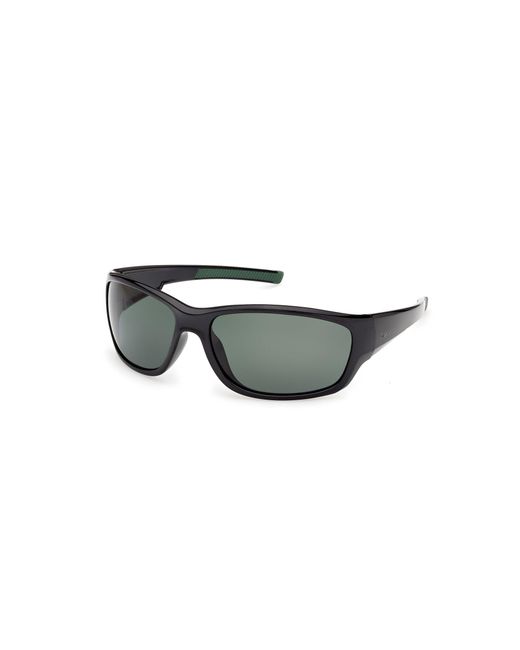 Timberland Black Tb00083 01R Sunglasses Injected Squared Polarized for men
