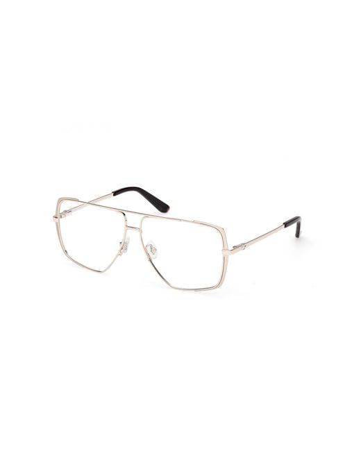 Guess Black Gu50248 033 Optical Frames Metal Squared Normal