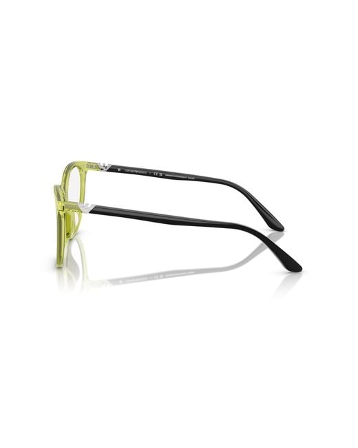Emporio Armani Black Ea3249U 6199 Optical Frames Acetate Cat Eye Normal