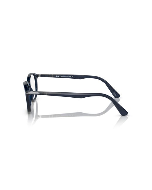 Persol Black Po3143V 1141 Optical Frames Acetate Transparent Round Normal for men