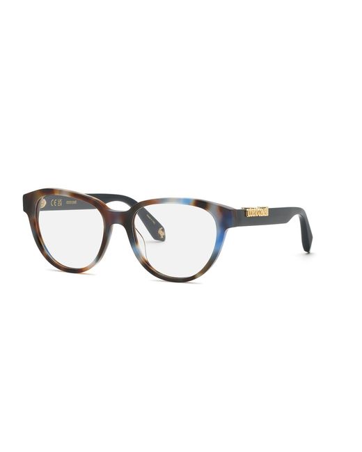 Roberto Cavalli Black Vrc160M 09Uv Optical Frames Acetate Geometric